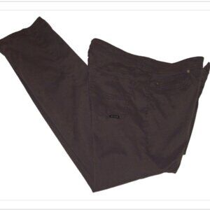 prAna Zion Lightweight Slim Fit 5 Pocket Jeans/ Pants34 x 32 Dark Taupe Brown